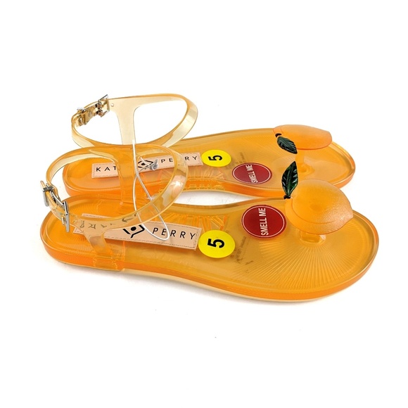 katy perry peach sandals